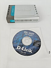 D-link DSL-302T ADSL Modem USB Ethernet RJ11 RJ45 con alimentatore e driver