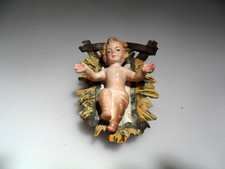 Statuina per presepe in plastica Gesù Bambino Vintage