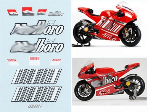 Decals per ducati - 1/18,