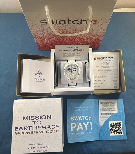Omega swatch moonswatch - omega,
