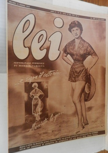 Rivista lei 1949 modello - rivista,