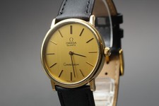 Orologio da uomo vintage anni 70 OMEGA Constellation quadrante oro cal.1330...