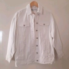 Giacca di jeans Zara bianca