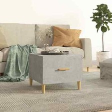 vidaXL Tavolino Salotto Grigio