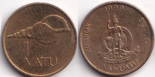 Vatu 1999 vanuatu coquillage - vanuatu,