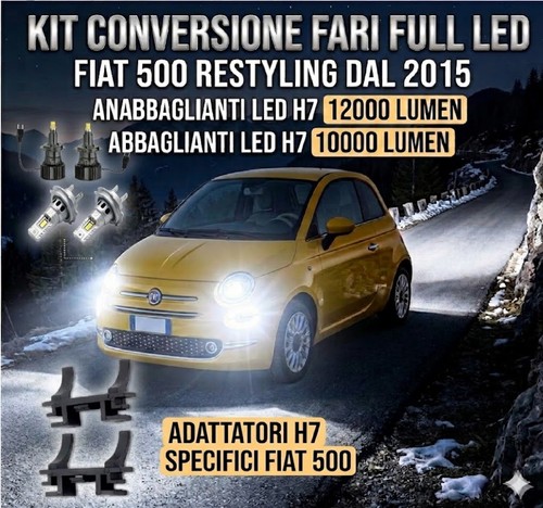 Kit conversione fari led fiat - conversione,