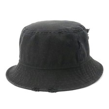 Cappello a secchiello nero New