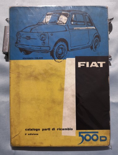 Catalogo ricambi fiat - 500, d