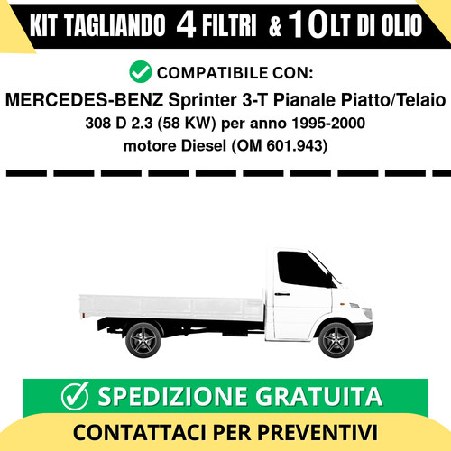 Tagliando per mercedes benz - per, mercedes-benz