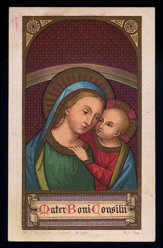 Antico santino cromo holy - antico, card