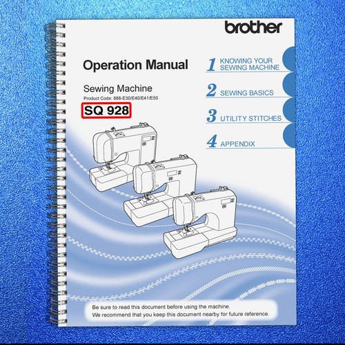 Brother sq928 sewing machine - sq928,