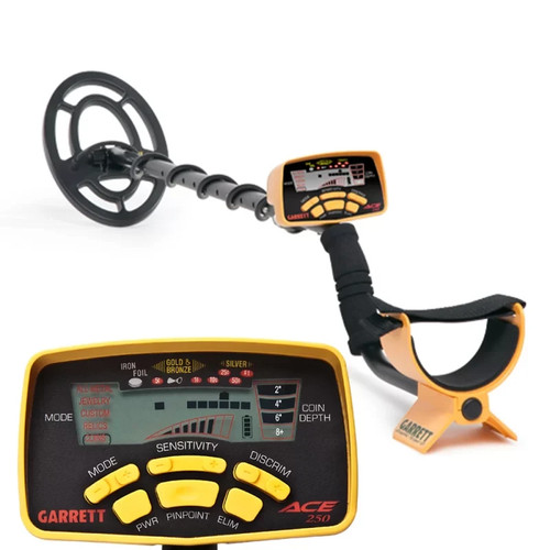 Garrett ace 250 metal - garrett,