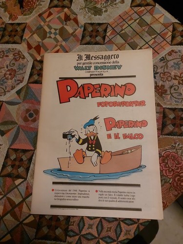 Disney allegato messaggero - disney,