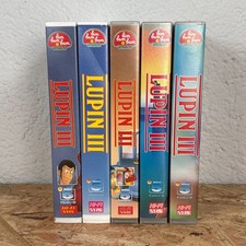 LOTTO 5 VHS LUPIN III 3 BIM