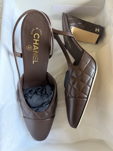Chanel marrone trapuntato - chanel,