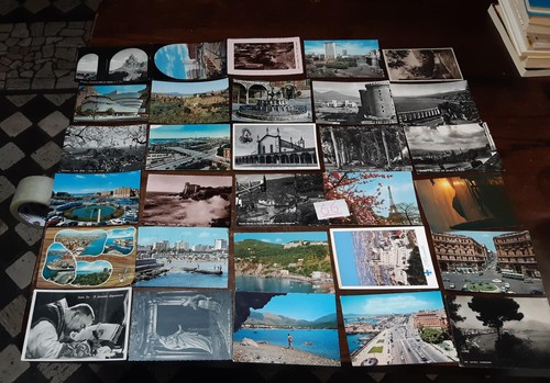 Cartoline epoca stock lotto - cartoline, d'epoca