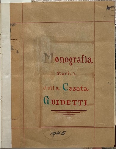 Guidetti monografia storica - monografia,