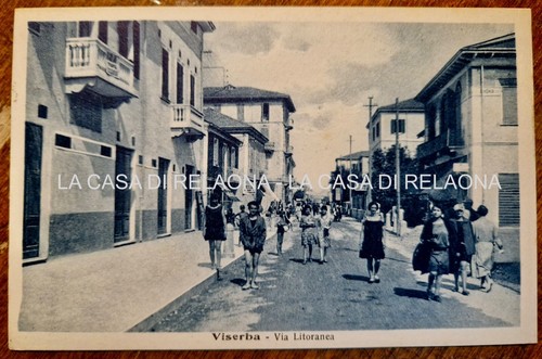 Cartolina viserba litoranea - cartolina,