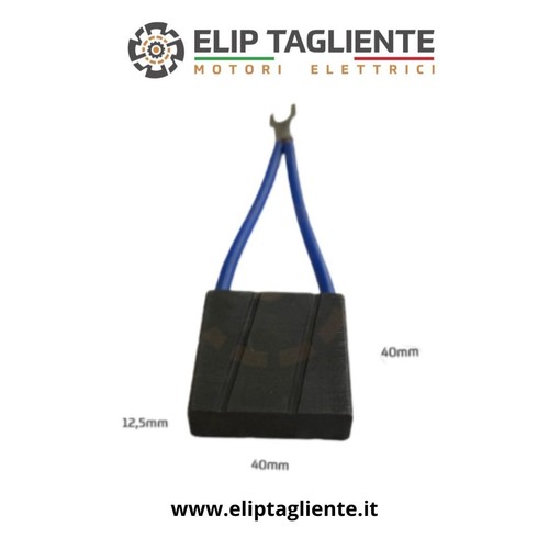 Spazzola carboncino 5x40x40 - carboncino, 12,5x40x40