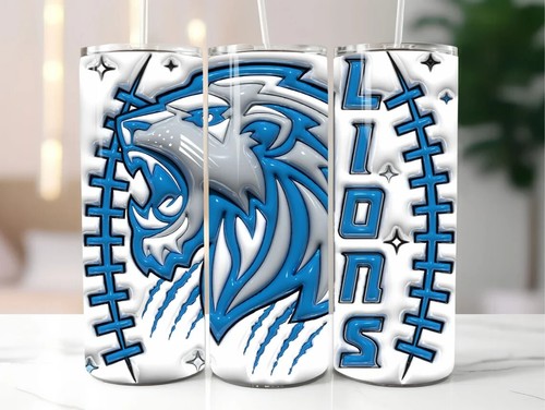 Bicchiere gonfiato detroit - 3d,