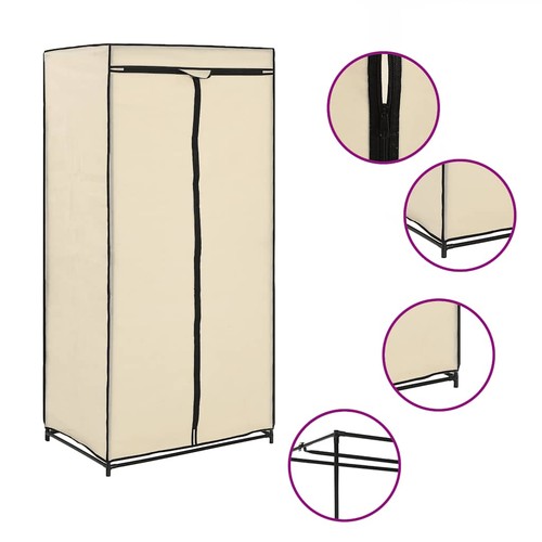 Armadio grigio guardaroba - 2x,