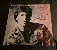 George Thorogood And Destroyers Firmato Autografo Lp Maverick 2002 Maverick 