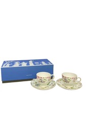 Set di 2 tazze e piattini