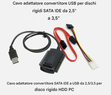 CAVO USB ADATTATORE CONVERTITORE DISCHI HDD SATA IDE EIDE USB 2.0