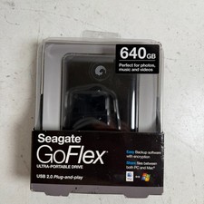 Seagate GoFlex STAA640600 Nero