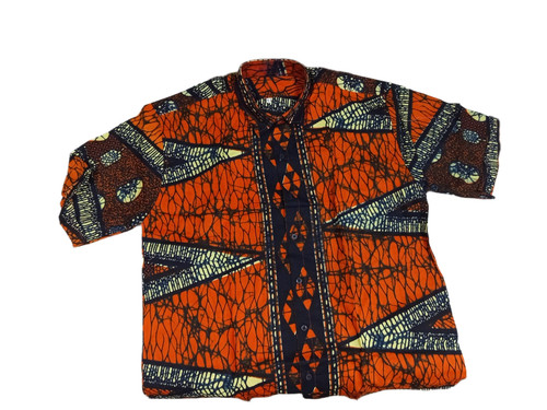 Camicia africana con - , stampa