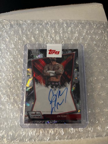Punk 2026 topps chrome wwe - cm,