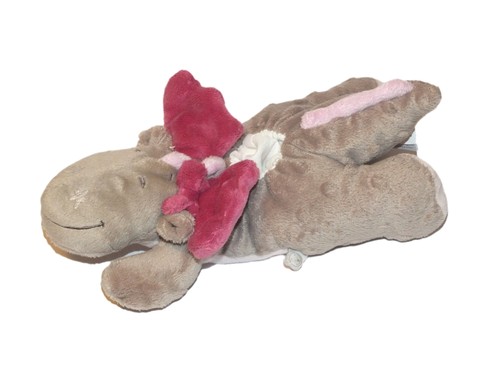 Doudou veuilleuse dragon