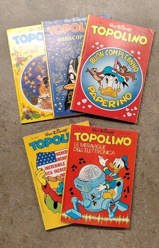 Topolino 1984 lotto fumetti - 1984,