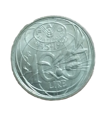 100 lire rara anno 1945 - 100, 1945/95