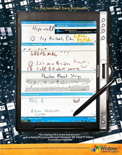 Windows tablet 2003 - tablet,