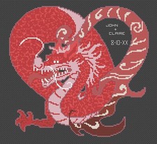 Punto Croce Matrimonio Kit