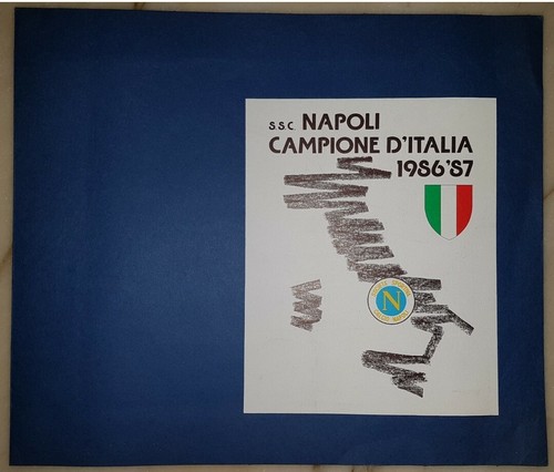 Folder 1987 napoli - folder, campione