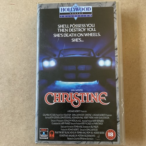 Christine vhs video - (1983),