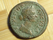 Faustina I, AE sesterzio, AD