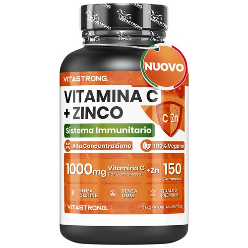 Vitamina 1000mg zinco - c,