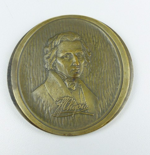 Medaglia con fryderyk chopin - fryderyk,