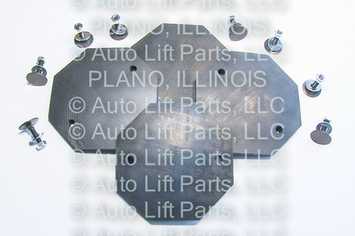 Ply rubber arm pads - 6-ply,
