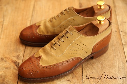 Scarpe oxford brogue crockett - scarpe,
