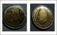 Moneta euro belgio - 2,