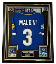 Maglia Italia Paolo Maldini firmata autografo maglia BECKETT AUTENTICATA