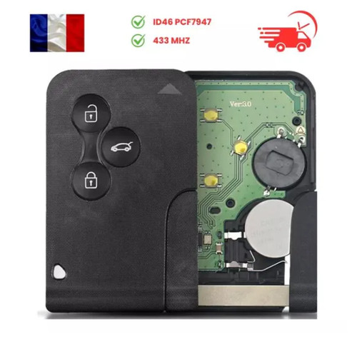 Carte cle vierge - carte,