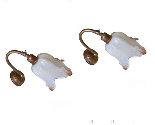 Applique coppia lampada - lampada, da