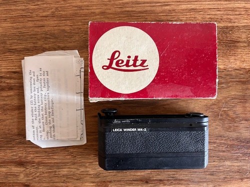 Leica winder in scatola - winder, m4-2