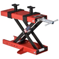 DURHAND Cavalletto Alzamoto a Forbice Sollevatore Moto Fino 500kg