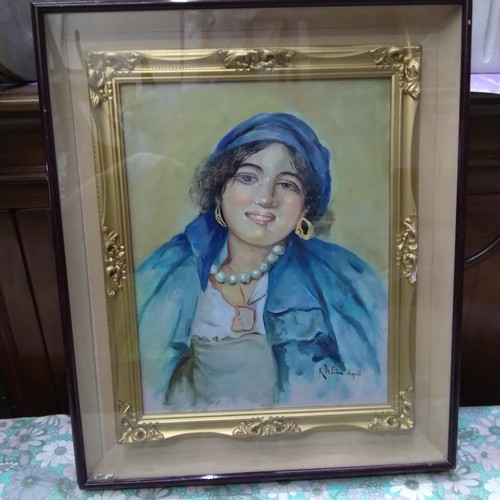 Lisio olio su tavoletta - a.,